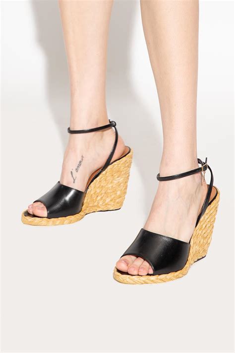 ysl paloma wedge|Saint Laurent Sandals for Women .